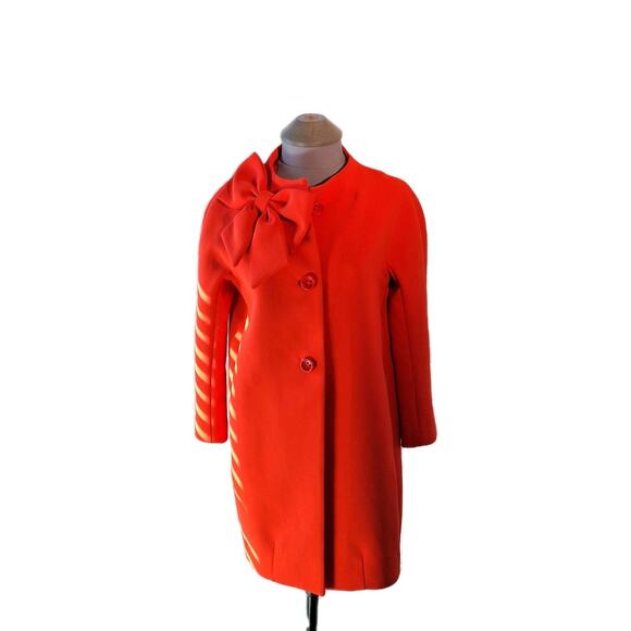 Kate Spade New York Dorothy Coat Red Paris Geranium Size 4